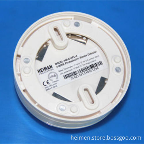EN54-7 LPCB Mark 2-wired Network Photoelectric Cigarette Smoke Detector with Design Patent